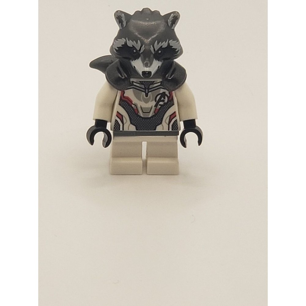 LEGO Minifigure Rocket Raccoon White Jumpsuit Marvel Super Heroes C0251